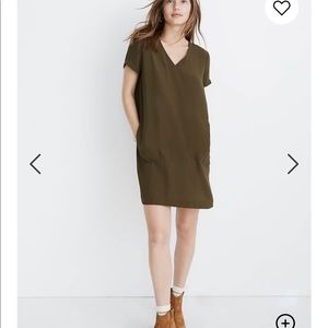 Madewell Button Back Dress Small